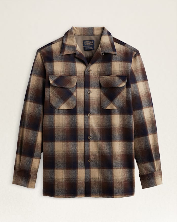 MEN'S PLAID BOARD SHIRT